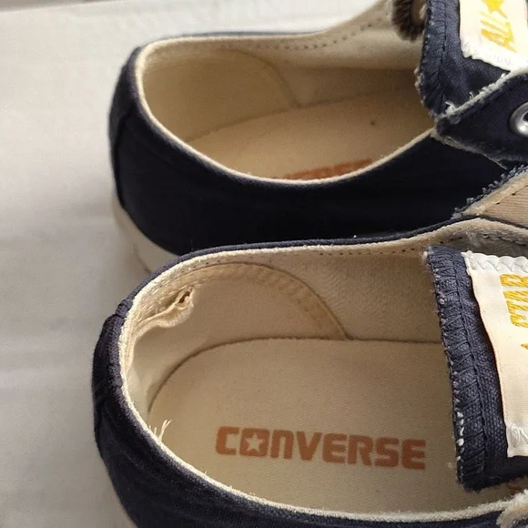 Unisex Converse All Star Slip On Sneakers Shoes No Laces size M-8 W-10 - Picture 5 of 7